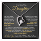 To My Beautiful Daughter - One Day, When The Pages of My Life End - Forever Love Necklace