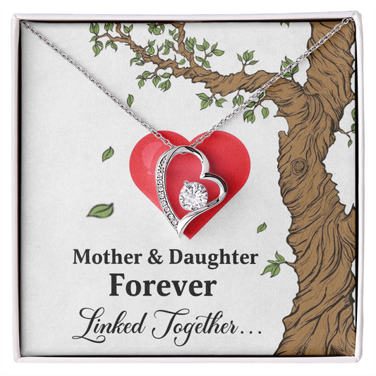 Mother & Daughter Forever Linked Together