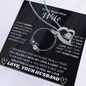 TO MY BEAUTIFUL Wife, I Didn't Marry You So Could Live With You - Forever Love Necklace