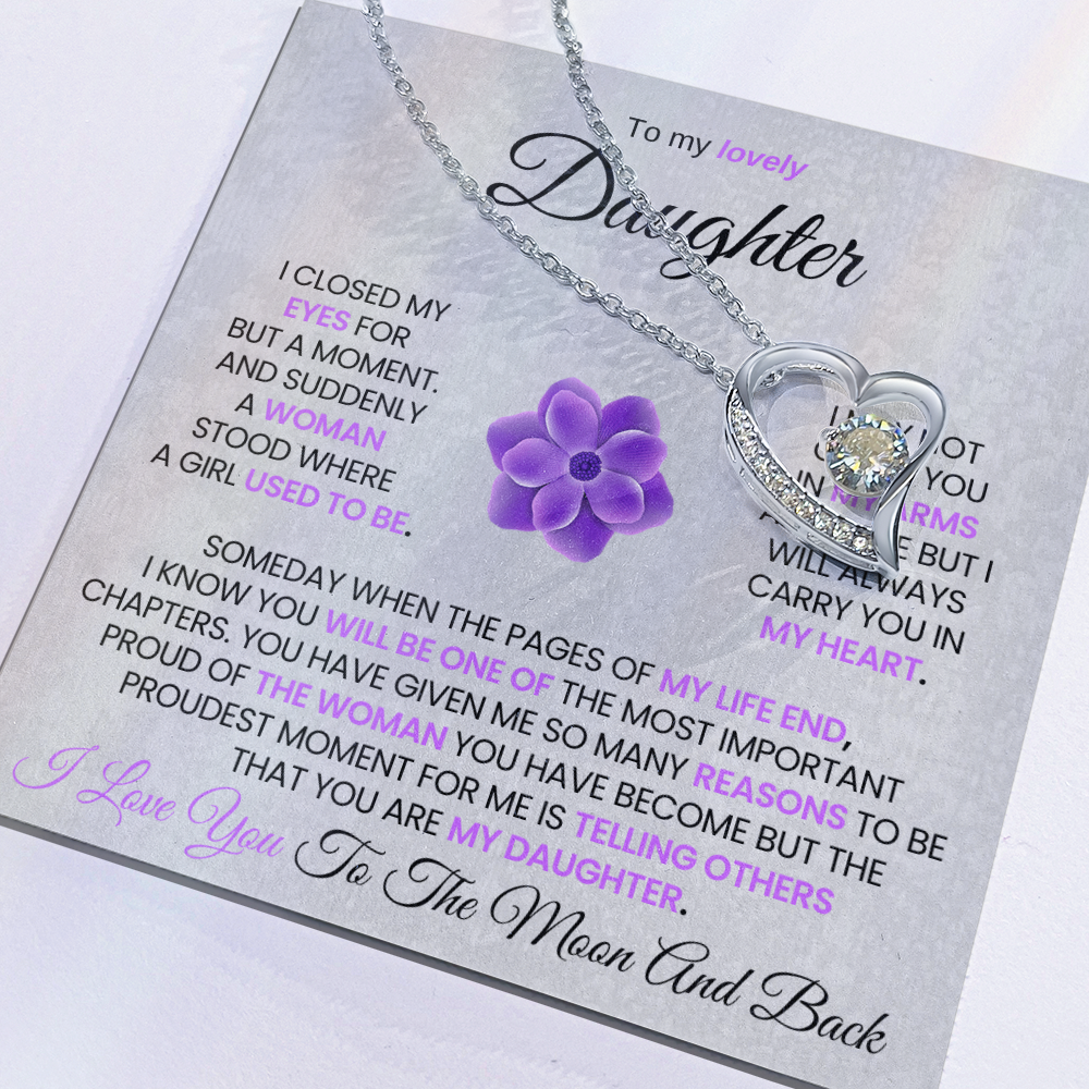 To My Beautiful Daughter - I Closed My Eyes For But A Moment