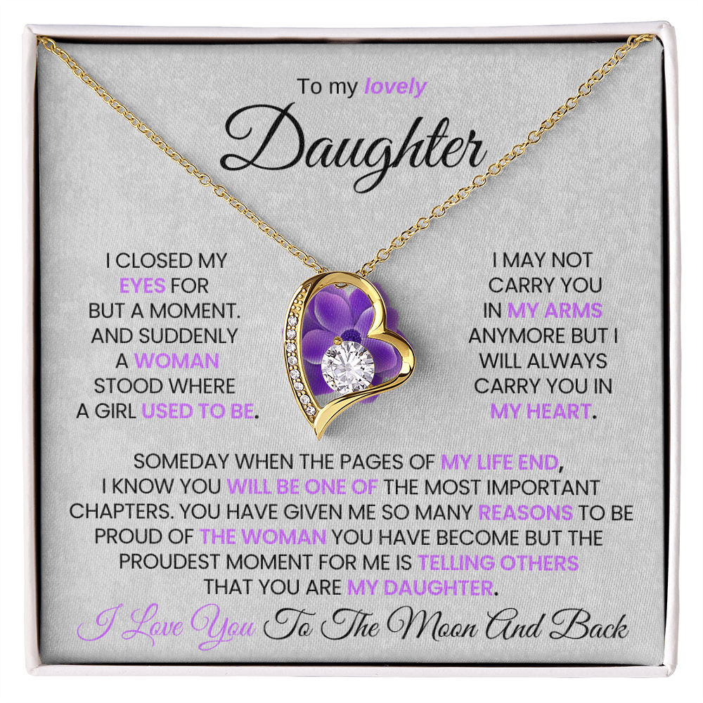 To My Beautiful Daughter - I Closed My Eyes For But A Moment