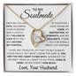 To My Soulmate, Meeting You Was Fate - Forever Love Necklace