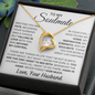 To My Soulmate, Meeting You Was Fate - Forever Love Necklace