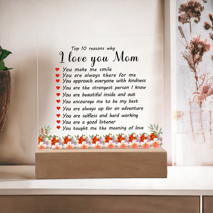 Die 10 Gründe, warum ich dich liebe, Mama